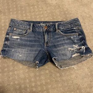 american eagle jean shorts